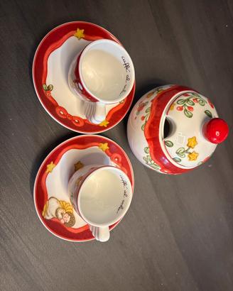 Set da caffè Thun zuccheriera e tazzine