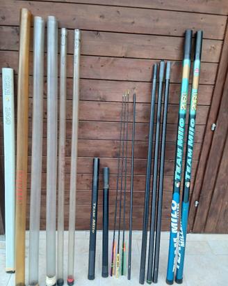 roubasienne 14.5m + 3 punte + tubi + sacca