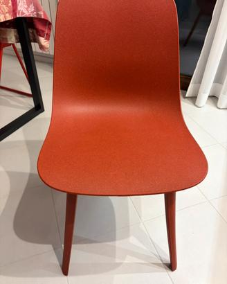 Sedia ikea odger rossa (SOLO COPPIA)