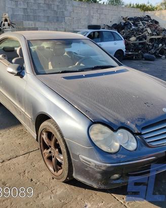 Mercedes clk c209 200 kompressor 163cv -ricambi