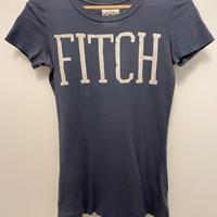 Maglietta blu Abercrombie & Fitch tg S