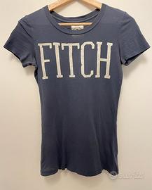 Maglietta blu Abercrombie & Fitch tg S