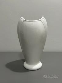 Vaso Trofeo in Ceramica Bianco