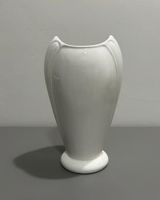 Vaso Trofeo in Ceramica Bianco