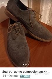 scarpe uomo camoscio num 44
