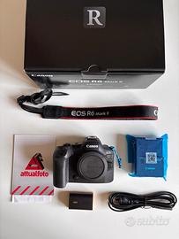 Canon R6 mark ii - UFFICIALE in garanzia