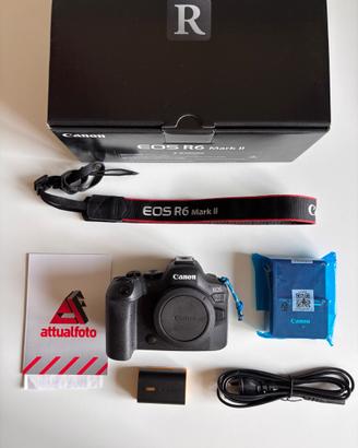 Canon R6 mark ii - UFFICIALE in garanzia