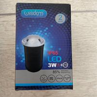 Luce led esterno a pavimento