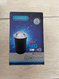 Luce led esterno a pavimento