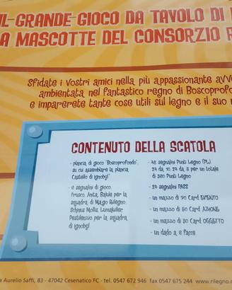 Gioco da tavolo in legno MAGO RILEGNO