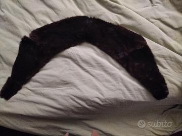 collo visone per cappotto 