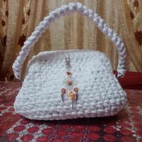 borse artigianali all'uncinetto 