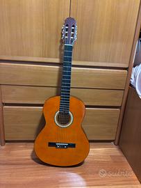 Chitarra classica + custodia e libro per princi