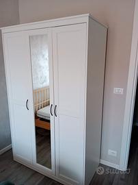 armadio da camera e cassettiera