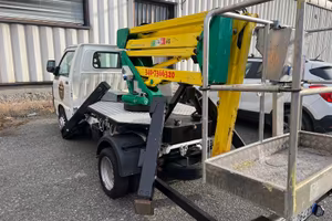 Piaggio porter piattaforma aerea