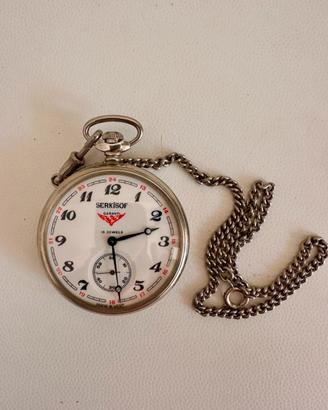 Orologio da tasca “da ferroviere” SERKISOF