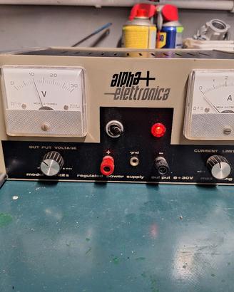 alimentatore stabilizzato Alpha