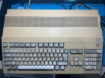 Amiga 500 rev 6A recappato, gotek, giochi