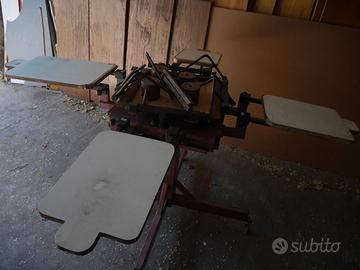 giostra per serigrafia