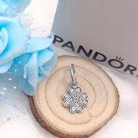 Charm originale pandora quadrifoglio argento 925
