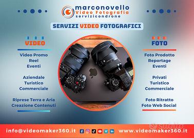 Fotografo Videomaker Operatore droni