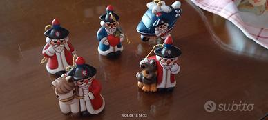 set collezione natale Thun carabinieri 