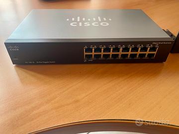 Cisco SG100-16-EU switch 16 porte