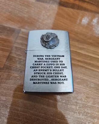 Zippo Vietnam Sergeant Martinez 1998