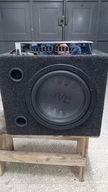 amplificatore più sub wufer 