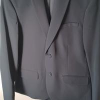 Completo uomo giacca pantalone blu scuro 