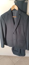 Completo uomo giacca pantalone blu scuro 