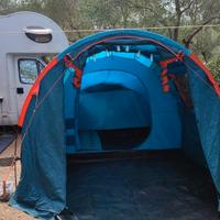 Tenda da campeggio.