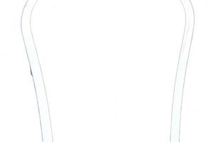 Bordo scudo plastica bianco Vespa PX