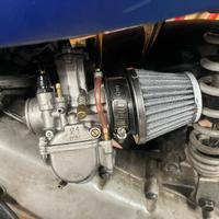 collettore,carburatore 21,filtro a cono