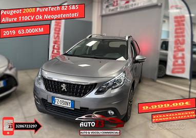 Peugeot 2008 PureTech 82 S&S Allure 110CV Ok Neopa