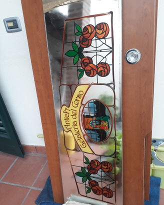 Insegna a specchio "Antica gelateria del corso"