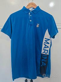 Polo Ufficiale Marina Militare Blu