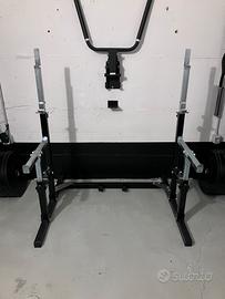 HALF RACK V 4 POWER GEAR + PANCA PIANA