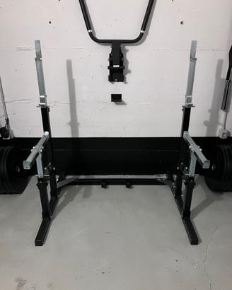 HALF RACK V 4 POWER GEAR + PANCA PIANA
