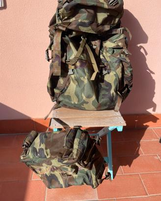Zaino Alpino mimetico Esercito Italiano