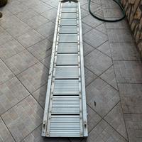 Passerella per barca in alluminio fissa metri 2,20