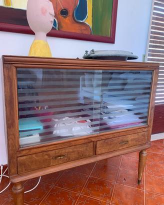 Mobiletto in legno anni 50