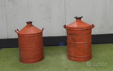 Contenitore in latta vintage