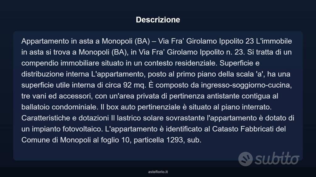 Appartamento – Monopoli, Bari - Vista 3