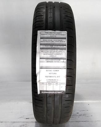 1 PNEUMATICO USATO 165/70R14 81T PREM C 5 CONTINEN