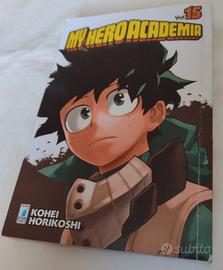 My Hero Academia vol 15 Kohei Horikoshi imbustato 