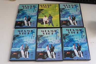 LOTTO DVD MIAMI VICE VOLUMI DA 1 (copertina verde)