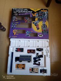 Box set dei Transformers Stunticon Pentacar della