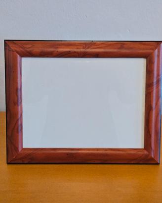 Cornice portafoto vintage in radica 29x23cm