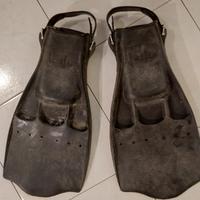 Pinne sub professionali a scarpetta aperta